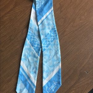 Coach thin scarf